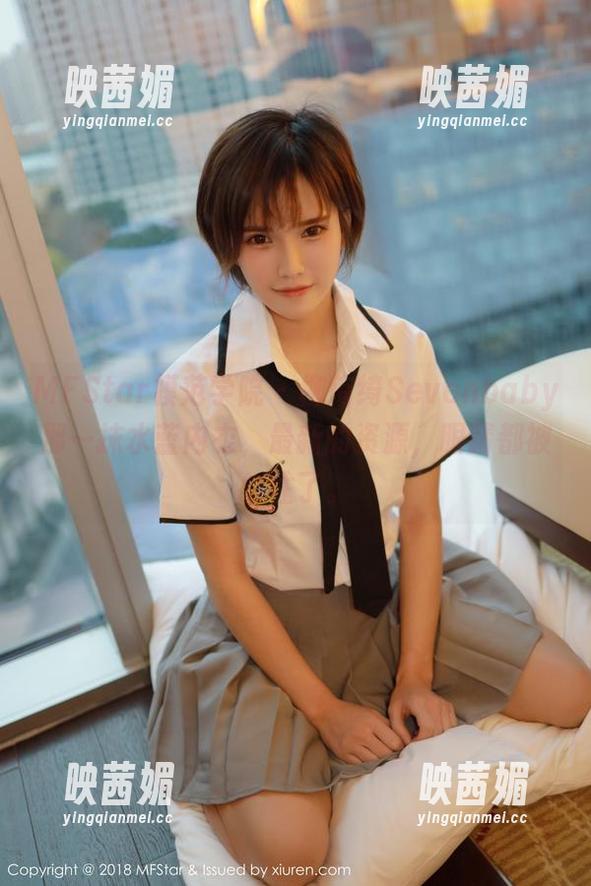 MFStar模范学院 - 柳侑绮Sevenbaby那一抹水蓝内衣，最新的资源，眼睛都被勾住了。