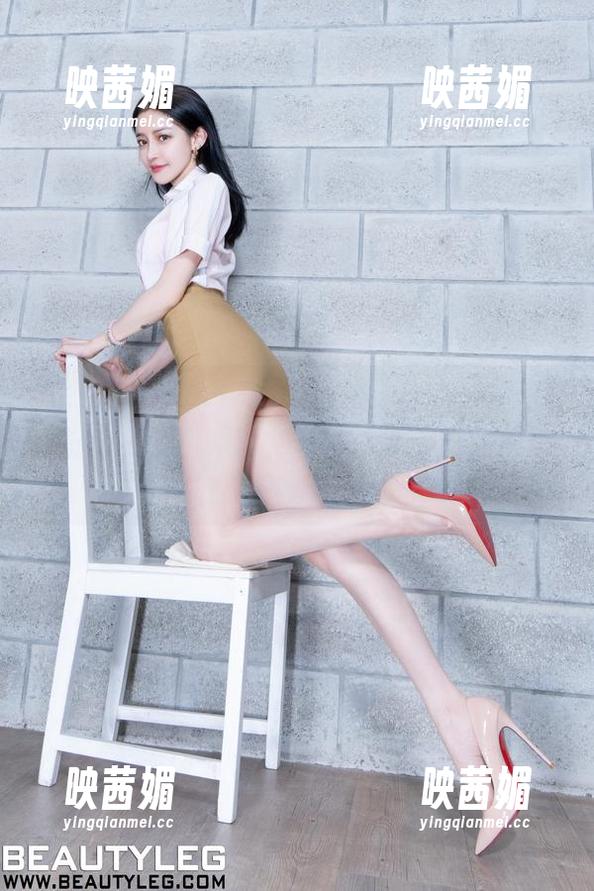 beautyleg - 一看黑白图册，Michelle分分钟变身呆萌角色，谁能抗拒这反差萌呢？