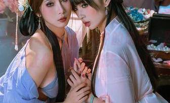 云溪溪最新写真、照片中的粉桃，忍不住想让你当场生成朱蕉汁！
