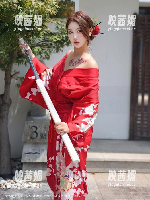 秀人网 - 红裙的诱惑：陈巧蓓isabella这组写真图集，太会玩了吧？