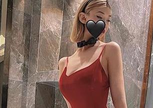 微密圈 – 脸红Dearie的少女原图，没说的总是让人有些想入非非，嗯？