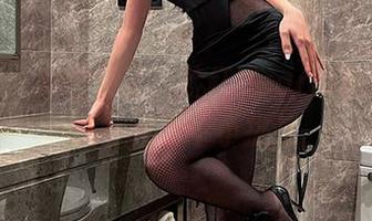 微密圈 – 倾世女王，脸红Dearie的图集不外乎就是个小挑战