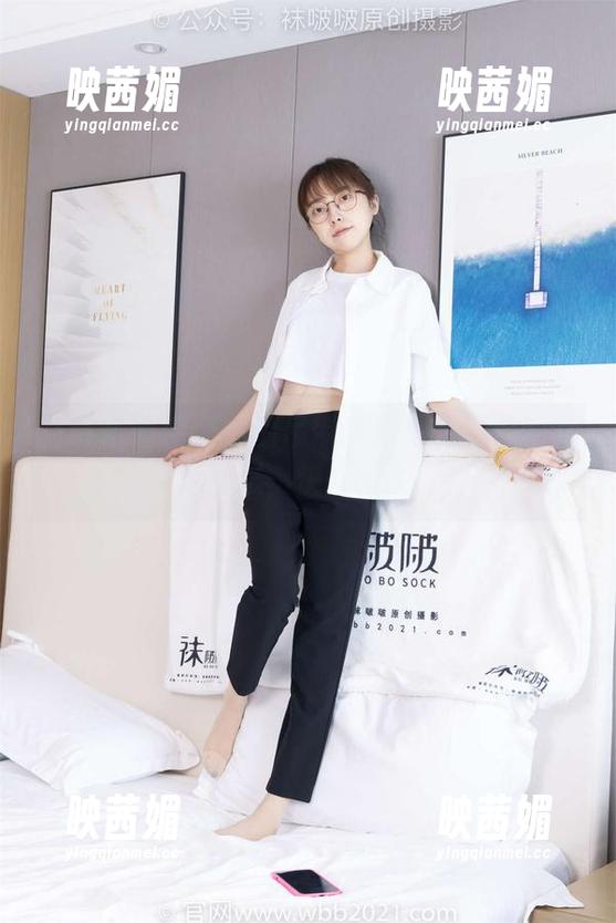 袜啵啵 - 甜甜圈的吊带新作！套图更新有点意思，快来围观！